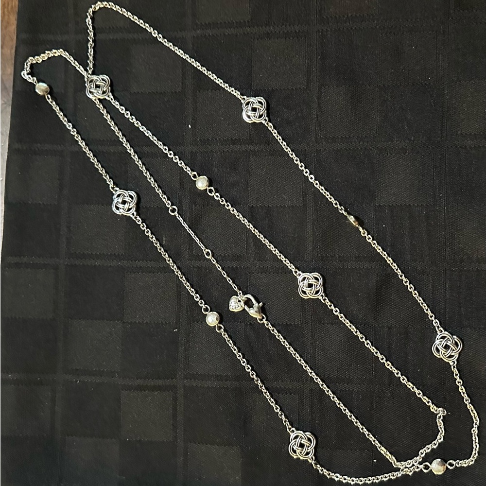 Interlok Long Necklace.